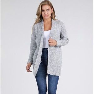 Grey Cardigan